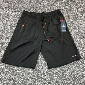 Hodo Sports Shorts Men Large‎ 32 Black Drawstring Athletic Outdoor Pocket New L